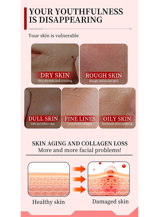 MOIKA Retinol Face Serum with Vitamin B3, Anti-Aging, Anti-Yellowing, Moisturizing Face Serum for fine lines, wrinkles and premature sunburn to reshape and hydrate for sensitive skin - Image 3