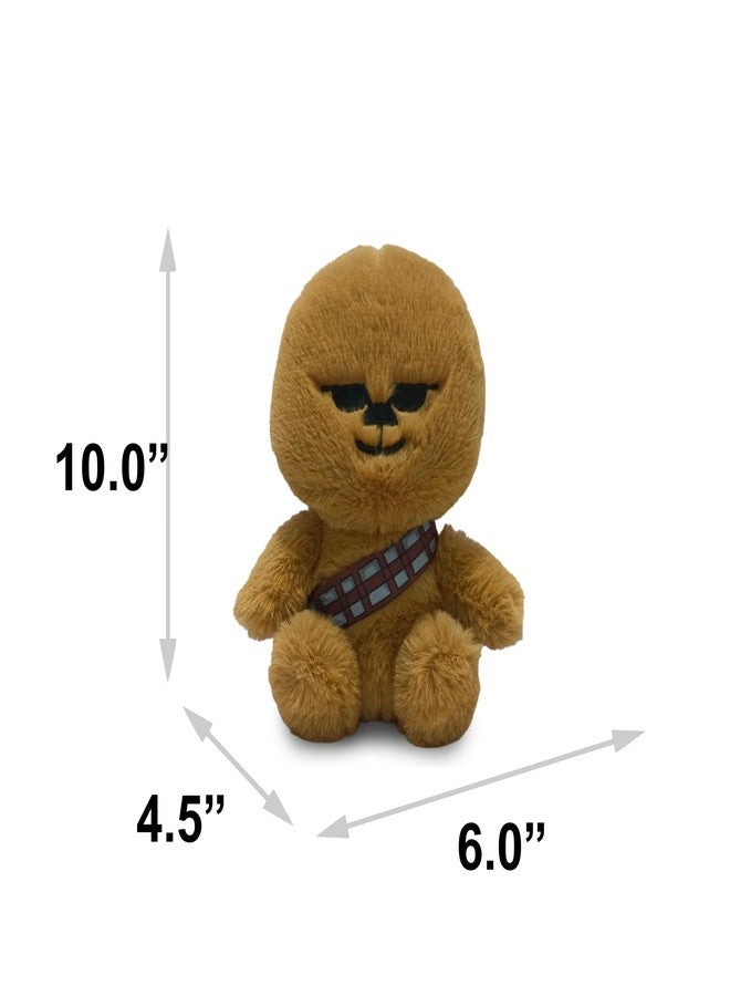 Buckle Down Buckle-Down Star Wars Squeaky Plush Dog Toy for Large, Medium & Small Dogs, Chibi Chewbacca Sitting Pose, 4.5" x 6" - Image 5