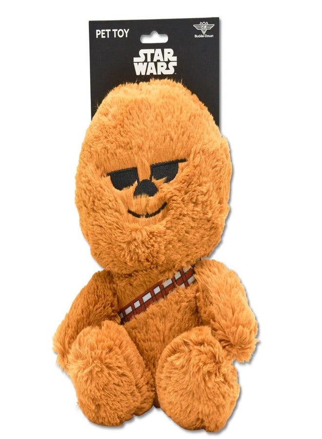 Buckle Down Buckle-Down Star Wars Squeaky Plush Dog Toy for Large, Medium & Small Dogs, Chibi Chewbacca Sitting Pose, 4.5" x 6" - Image 3