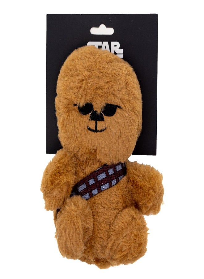 Buckle Down Buckle-Down Star Wars Squeaky Plush Dog Toy for Large, Medium & Small Dogs, Chibi Chewbacca Sitting Pose, 4.5" x 6" - Image 4