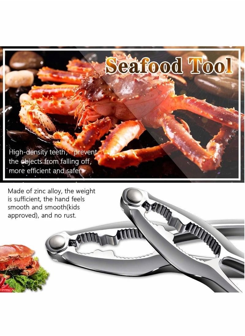 Generic - Shellfish Crab Claw Cracker Seafood Lobster Crackers and Tools 4 Pack Nut Crackers for Crab Legs - Image 1