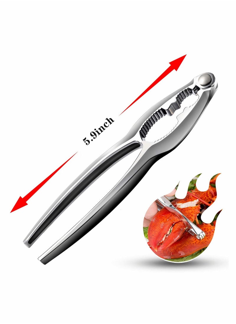Generic - Shellfish Crab Claw Cracker Seafood Lobster Crackers and Tools 4 Pack Nut Crackers for Crab Legs - Image 1