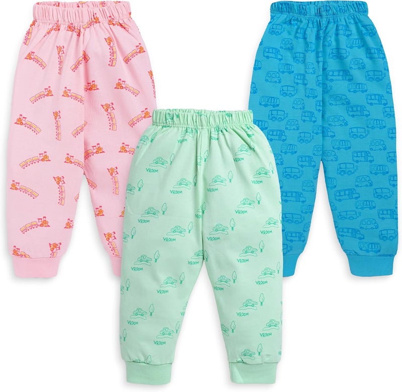 LuvLap Unisex Pyjama Set - Multicolour, 3 Pieces for 18-24 Months - Image 1
