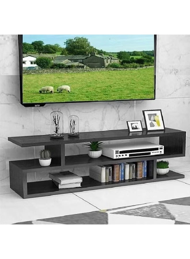 إن كي أكس حامل تلفاز بتصميم شبكي بسيط – حل تخزين أنيق للمنازل العصرية - Image 3