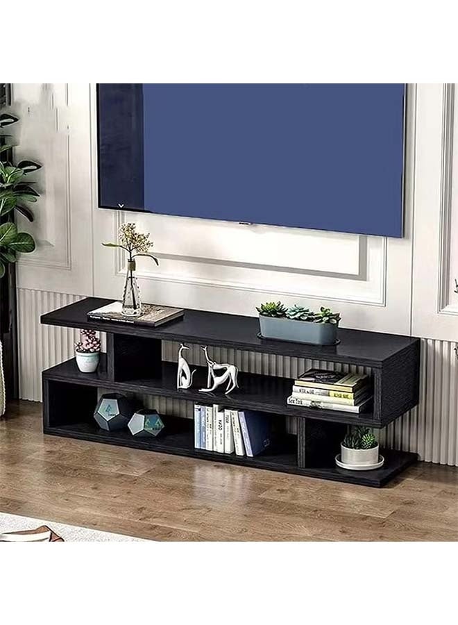 إن كي أكس حامل تلفاز بتصميم شبكي بسيط – حل تخزين أنيق للمنازل العصرية - Image 4