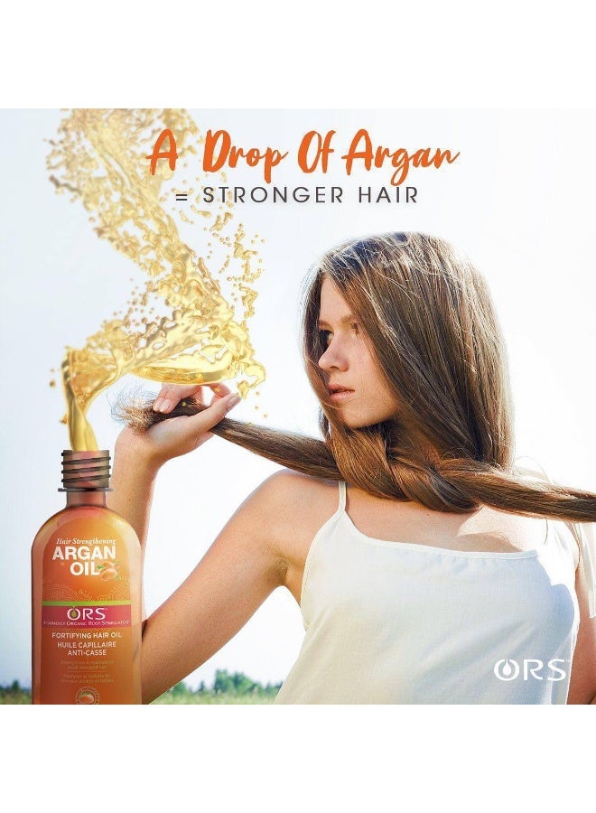 ORS Argan Oil Nourishing Hair Oil: Natural Hydration and Shine - Image 3