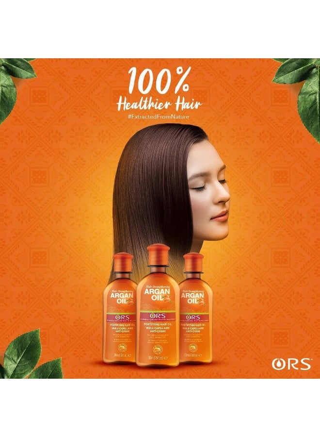 ORS Argan Oil Nourishing Hair Oil: Natural Hydration and Shine - Image 2
