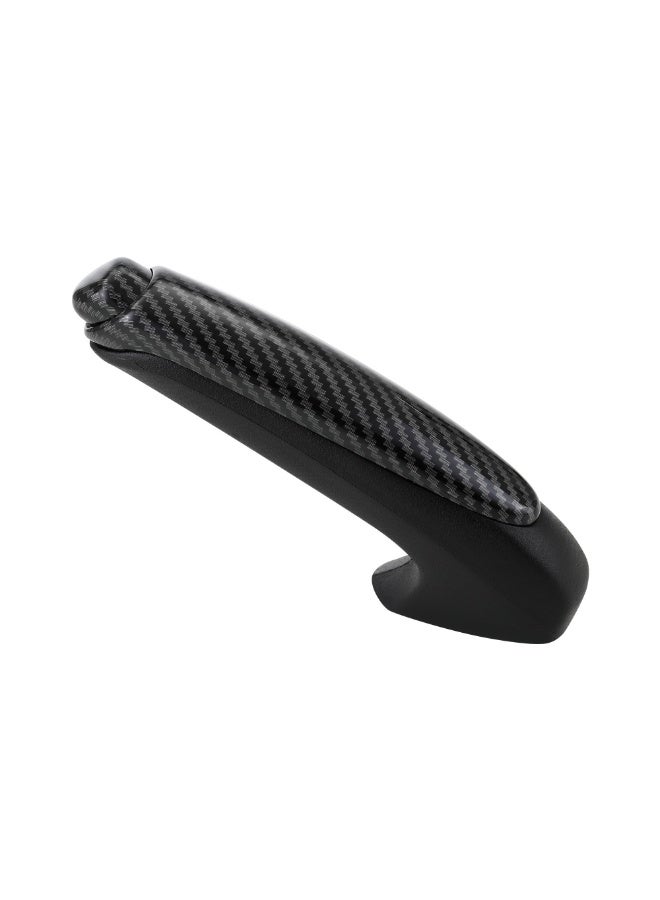 Emergency Brake Parking Handle Cover, 47115-SNA-A82ZA Car Handle Grip and Knob Set, Carbon Fiber Color Car Handbrake Cover Fits for Honda Civic 2006-2011 - Image 4