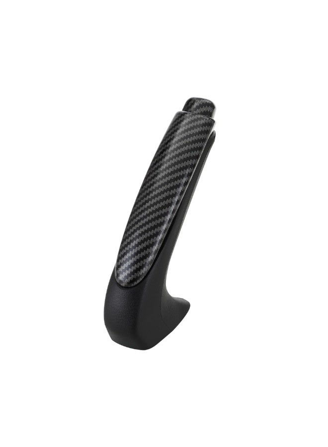 Emergency Brake Parking Handle Cover, 47115-SNA-A82ZA Car Handle Grip and Knob Set, Carbon Fiber Color Car Handbrake Cover Fits for Honda Civic 2006-2011 - Image 1