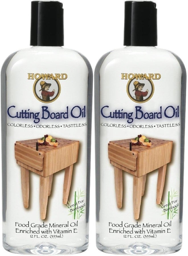 Howard Products BBB012 Cutting Board Oil, 12 oz- Pack of 2 - Image 1