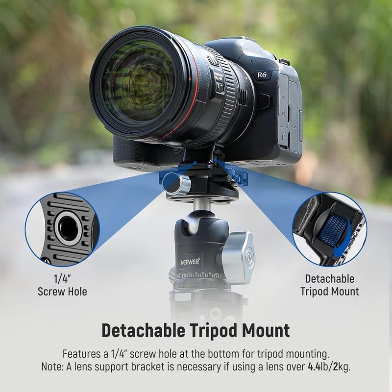 X spring EF to EOS R Mount Adapter, Full Frame Lens Converter with Auto Focus Support, Compatible with EF/EF-S Lenses to RF Mount Mirrorless Cameras - Image 2