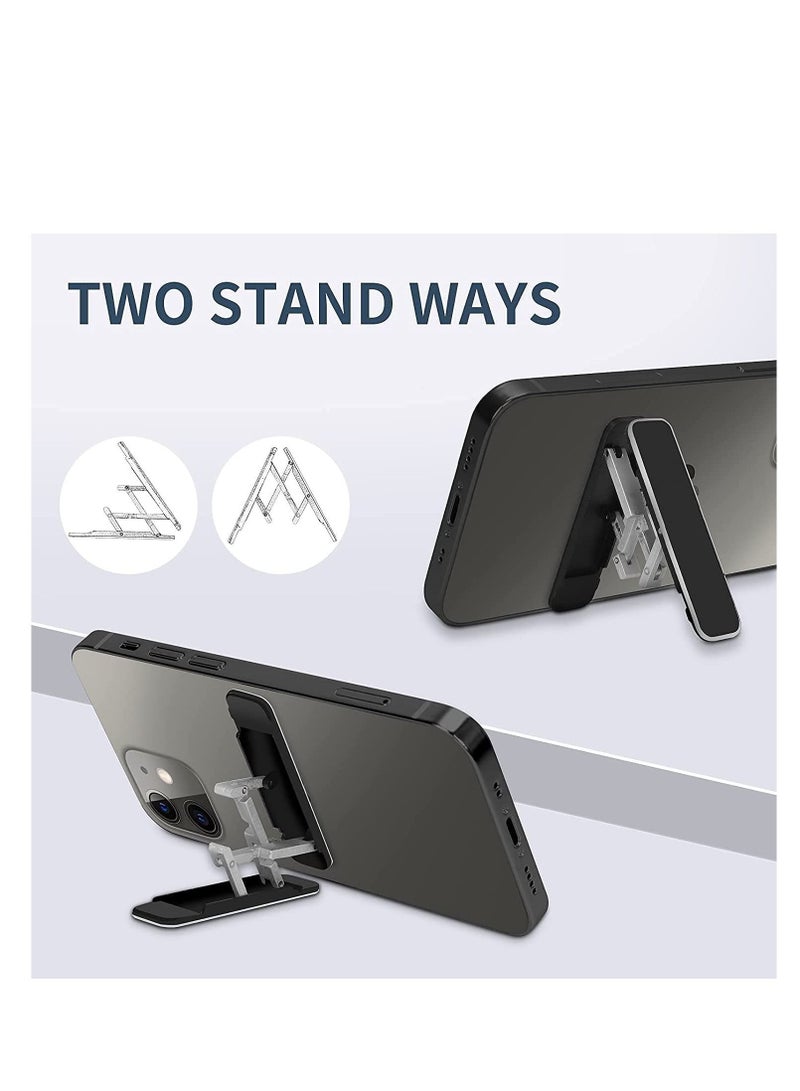 Captaintech Phone Stand Adjustable Phone Stand With Traceless Adhesive Tape, Folding Back Foldable Hidden Phone Holder, Mobile Travel Holder Compatible with All Models - Image 3