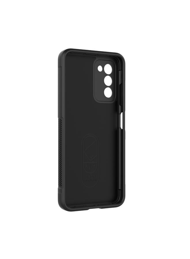 erorex Case For Samsung Galaxy A03S North US Version 165.8mm Magic Shield TPU + Flannel Phone Case - Image 4
