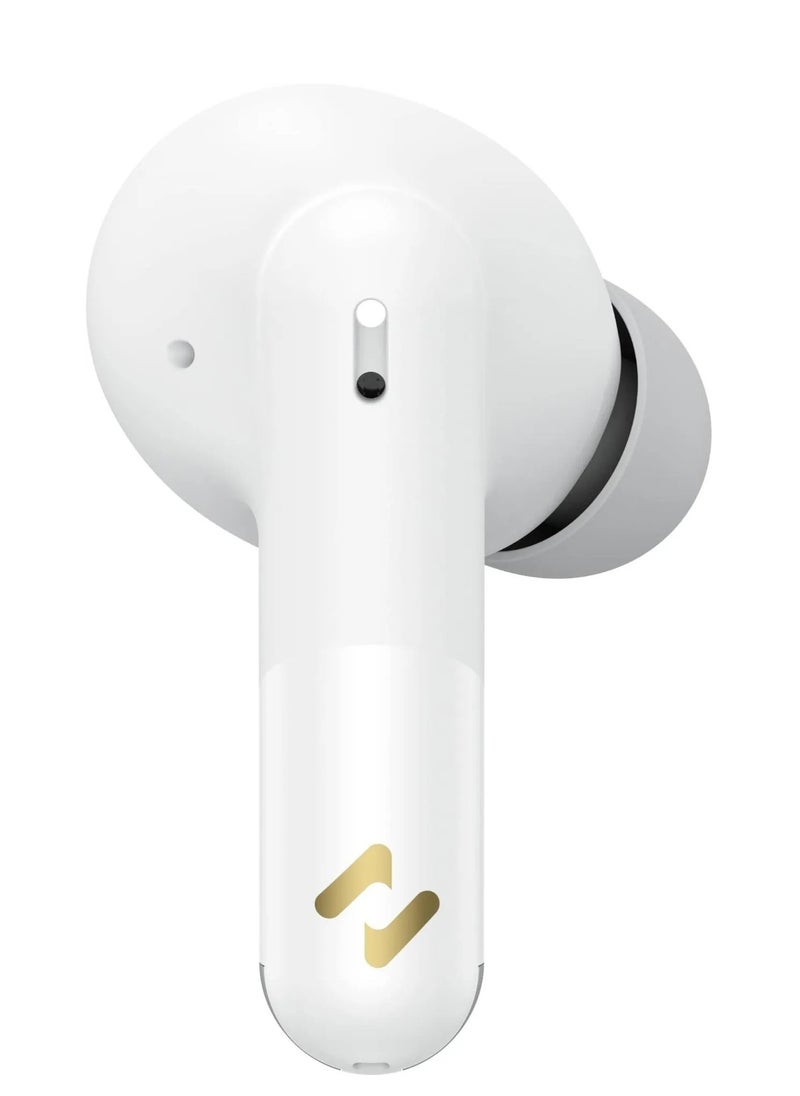 havit Wireless Earbuds, TWS Bluetooth 5.4 with 13mm Driver, Dual MIC ENC Noise Cancelling Headphones, Multipoint Connection Bluetooth Earphones, 33H Playtime, In-Ear Headphones for Music, Calls, Gaming and More, Fully Compatible for Android and iOS Devices (White)  - Image 2