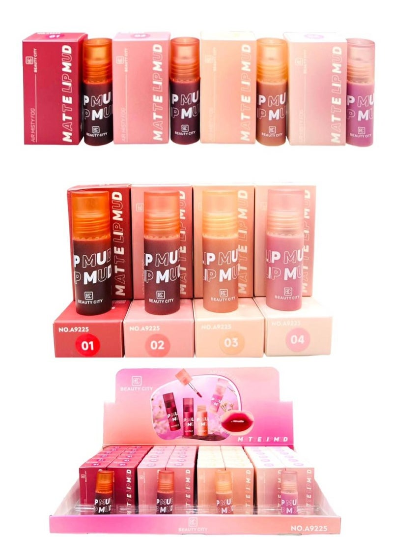 Beauty City Beauty City matte lip mud Long lasting  medium pink 02  - Image 1