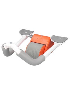 Beauenty Automatic Rebound Abdominal Wheel, Slip Resistant Low Noise Elbow Support Core Exercise Roller Intelligent Display for Men Women for Domestic (Orange)  - Image 1