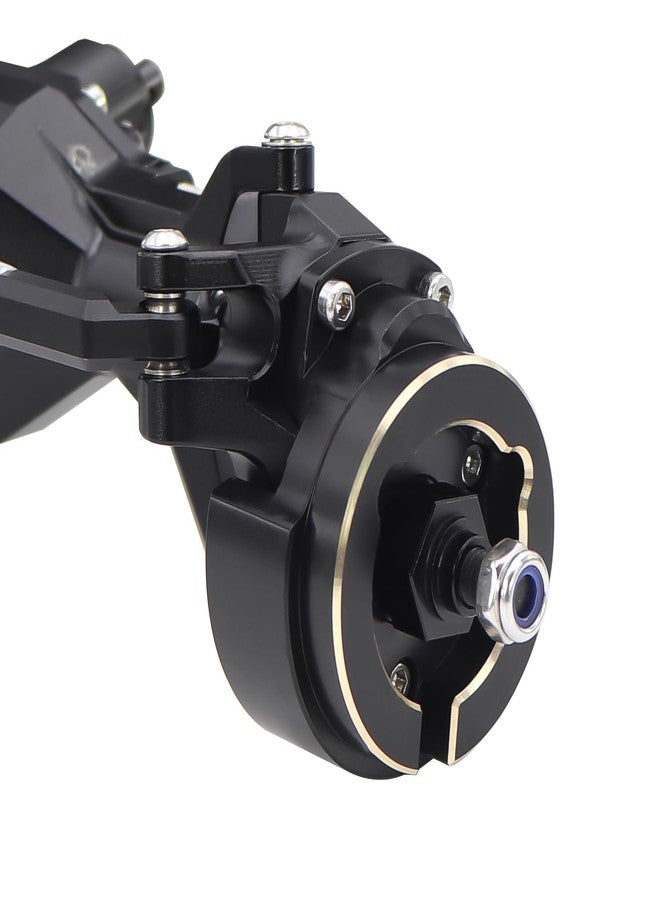 FACCNOY Brass Steering Knuckles Portal Front and Rear Cover Weights for 1/10 RC Crawler Car Vanquish VS4-10 Phoenix F10 Portal Axle Lower COG - Image 2