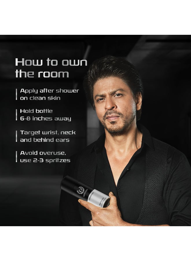 DENVER مزيل العرق الأصلي كود بلاك من دينفر للرجال - 150 مل | عطر طويل الأمد منعش وذكوري | بخاخ جسم متميز للاستخدام اليومي - Image 4