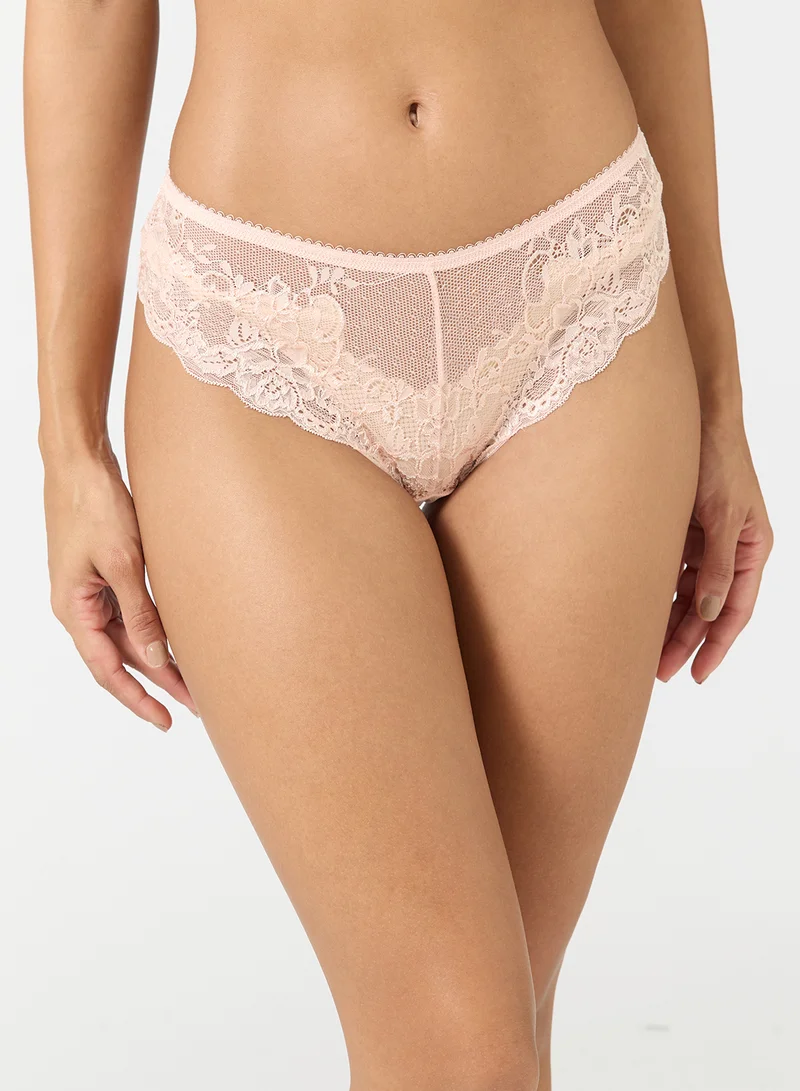 ELLA 3 Pack Cheeky Lace Brief