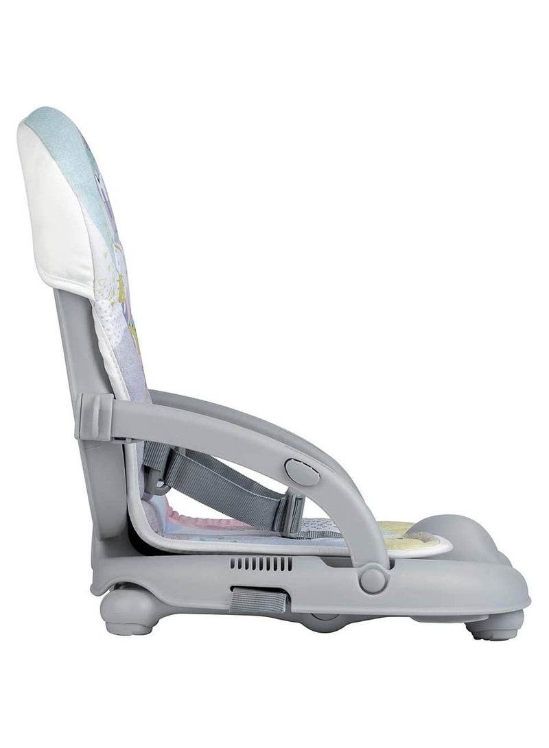 cam Smarty Booster Baby Feeding Chair, Snack Seat, Smart Pop Portable Booster Seat With Tray Eating Dinning Lightweight, Compact Fold, Travel Camping - Image 3