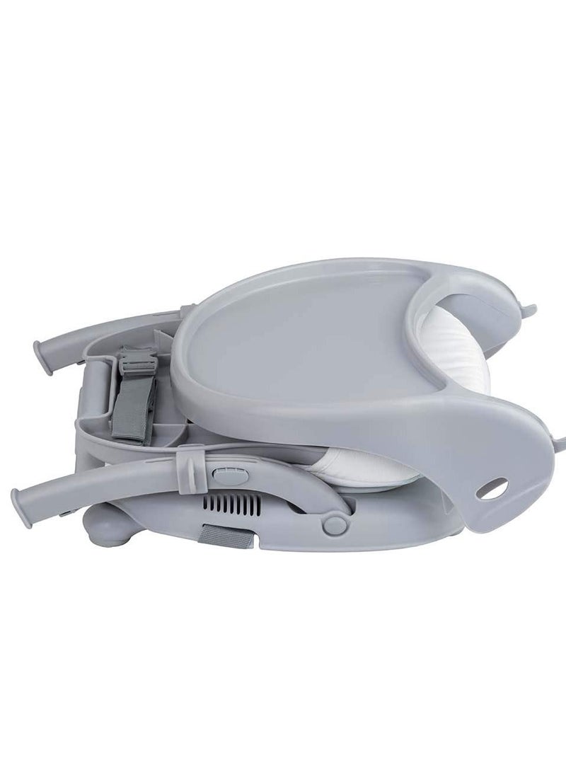 cam Smarty Booster Baby Feeding Chair, Snack Seat, Smart Pop Portable Booster Seat With Tray Eating Dinning Lightweight, Compact Fold, Travel Camping - Image 4