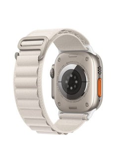 Bonita Alpine Loop Nylon Bands 42mm/44mm/45mm/49mm Compatible with Apple Watch Ultra ,Adjustable Sport with Titanium G-Hook Braided bands for iWatch Series 8/7/6/5/4/3/2/1/SE,Women Men