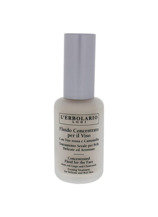 L'Erbolario Concentrated Fluid For The Face Evening Treatment For Delicate And Red Skin Infused With Red Grape And Chamomile Fastacting Helps Prevent Reddening 1.0 Oz  - Image 2