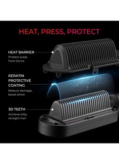 TYMO TYMO Ring PLUS Hair Straightening Brush HC103 – Black  - Image 2