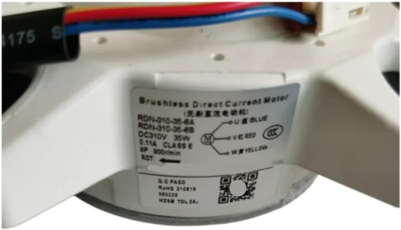 LDGSUPH Brushless DC Motor，Compatible For AUX，DC310V 35W 0.11A，RDN-310-35-8A/B，external Fan Motor Replacement - Image 3