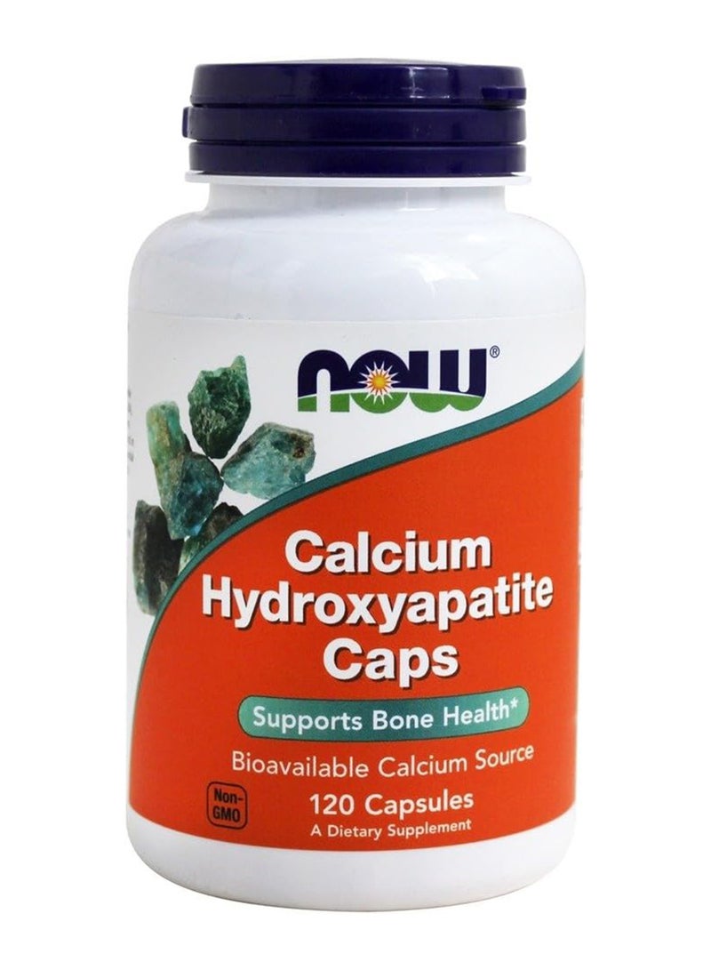 now Calcium Hydroxyapatite Caps 120 Capsules - Image 1