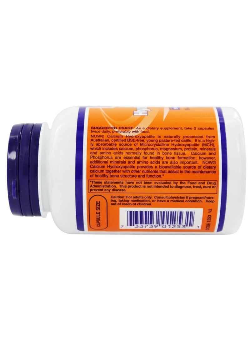 now Calcium Hydroxyapatite Caps 120 Capsules - Image 4