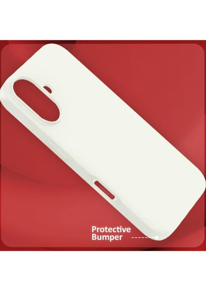 Liquid Silicone Case for iPhone 16 Plus - Ultra Slim Design with Soft Anti-Scratch Microfiber Lining & Drop Protection