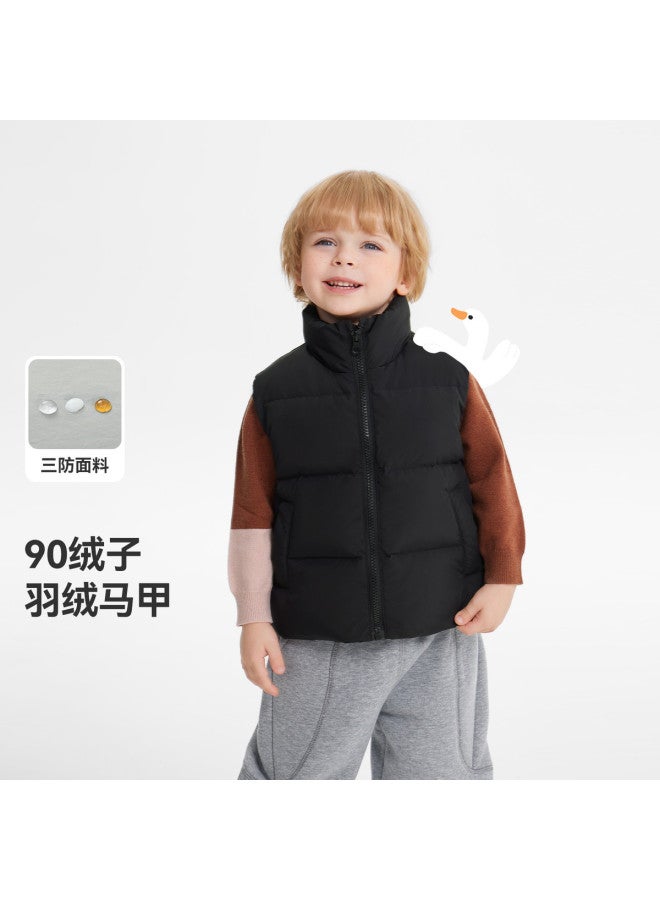 Baby Down Vest For Boys, Winter Kids' Warm Vest, New Style For Girls - Image 2