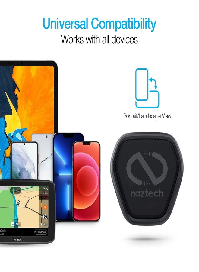 Naztech Elite Car Dashboard & Air Vent Cell Phone Holder Mount - Universal, Secure & Hands-Free Vehicle Accessory for iPhone & Android - Sturdy Vent Clip for Air Vents, Fits All Devices (Black) - Image 5