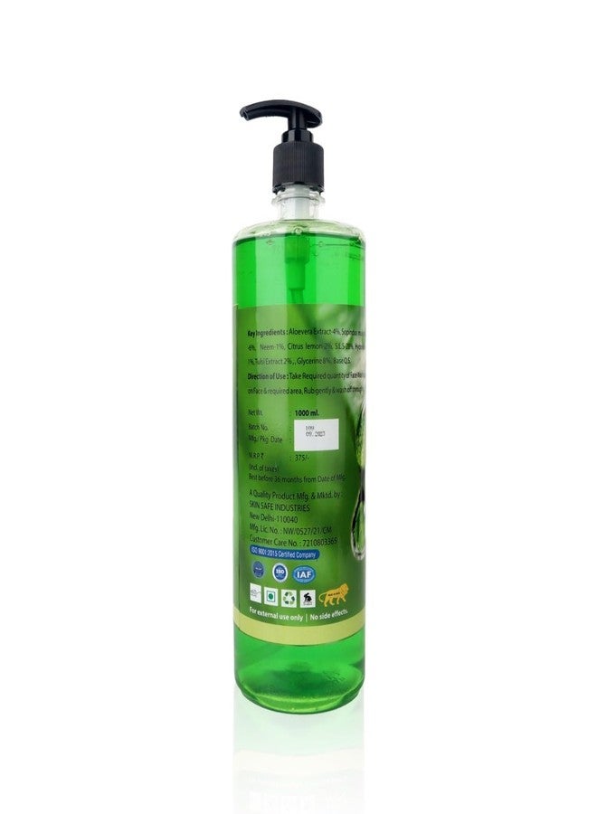 crystal & care Aloe Vera Face Wash Removes Impurities,Dead Cells & Excess Oil | Prevents Pimples - Image 2