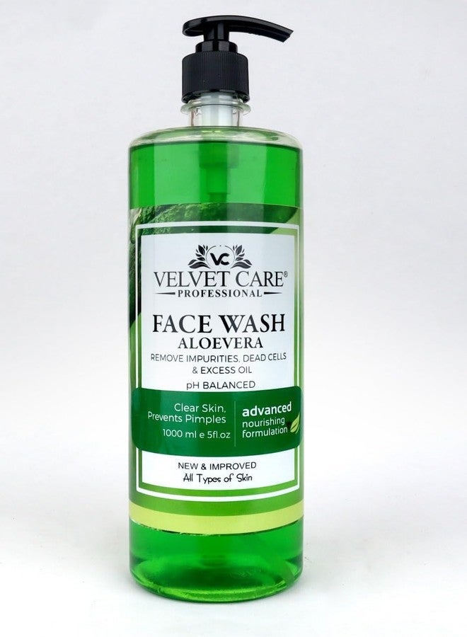crystal & care Aloe Vera Face Wash Removes Impurities,Dead Cells & Excess Oil | Prevents Pimples - Image 1
