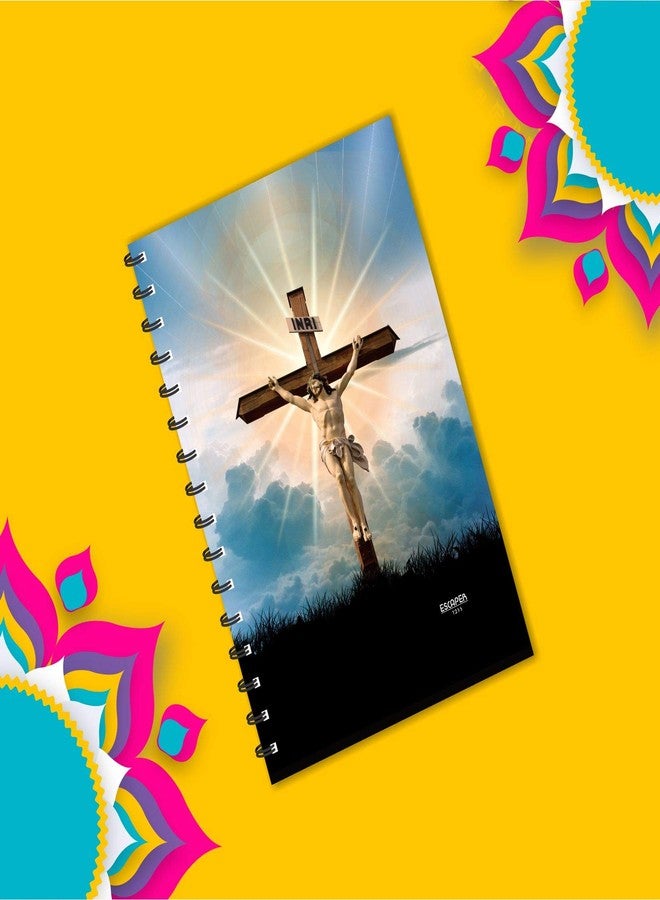 ESCAPER Cross Notebook | Ruled - A5 Size 5.5 x 8.5 inch Notebook | Jesus Christ Notebook | Cross Notebook | Devotional Notebook Jesus Christ on Cross Notebook - Image 5