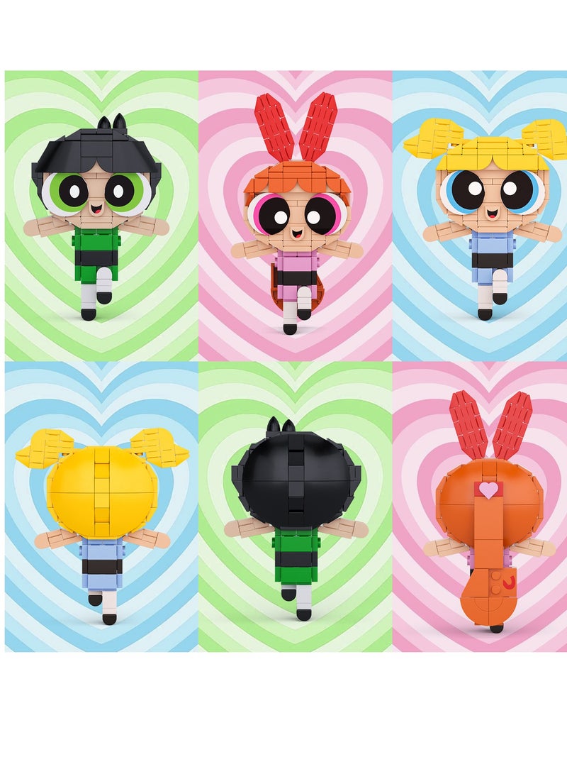 The Powerpuff Girls comedy animated children puzzle toy building block  - Image 2