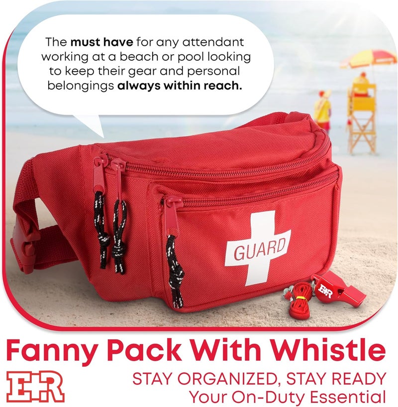 Ever Ready First Aid Fanny PackHip Pack Fanny Pack With Whistle - Image 2