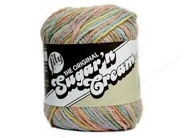 Lily SugarN Cream Yarn  OmbresButtercream 