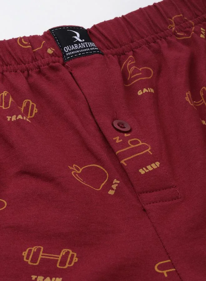 Dillinger Cotton Printed Knit Boxer by Styli