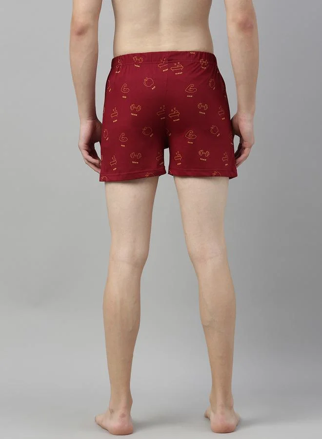 Dillinger Cotton Printed Knit Boxer by Styli