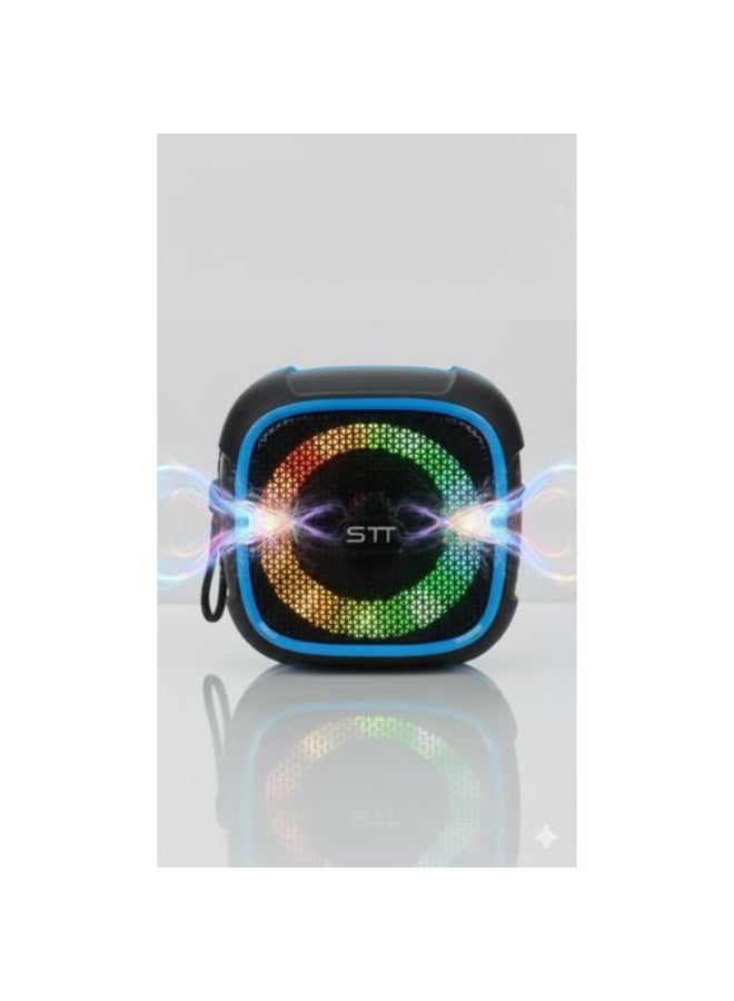Starte Start STT-307 Bluetooth Speaker – Superior Sound with Deep Bass and RGB Party Lighting – Bluetooth 5.3, Portable and Perfect for Gifts - Image 2