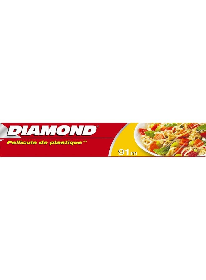 Diamond Cling Wrap 300 ft - BPA Free, Microwave Safe, Food Storage - Image 4