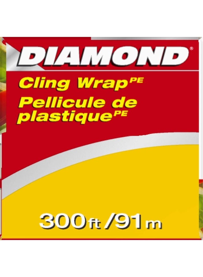 Diamond Cling Wrap 300 ft - BPA Free, Microwave Safe, Food Storage - Image 5