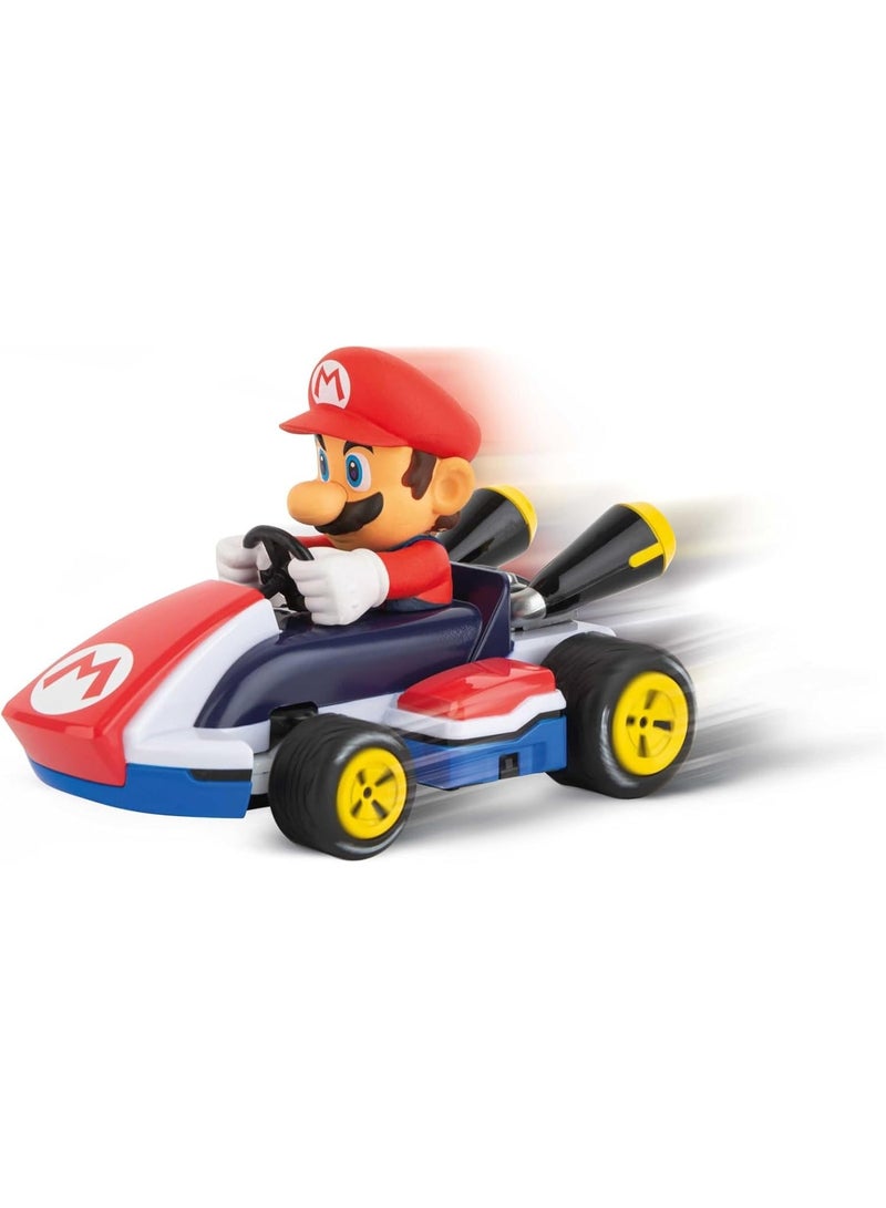 Carrera RC 2.4GHz Mario Kart Race Kart 1:32, Mario. Officially Licensed. Mini Collectible. Up to 5 km/h. Ready to Run. For Ages 6+ - Image 3