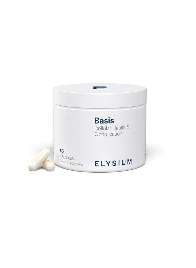 ELYSIUM Basis NAD Plus Supplement 30 Servings - with Nicotinamide Riboside 250mg and Pterostilbene 50mg - Healthy Aging Supplement & Cellular Energy - Image 1