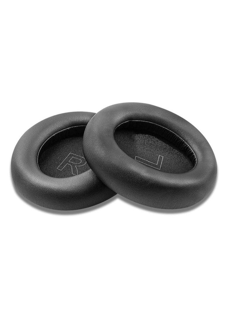 Replacement Earpads Cushions for Anker Soundcore Headphones Q30 and Anker Q35, Life Q30 Earpads Ear Cushions with Protein Leather Skin and Memory Foam (Black) - Image 4