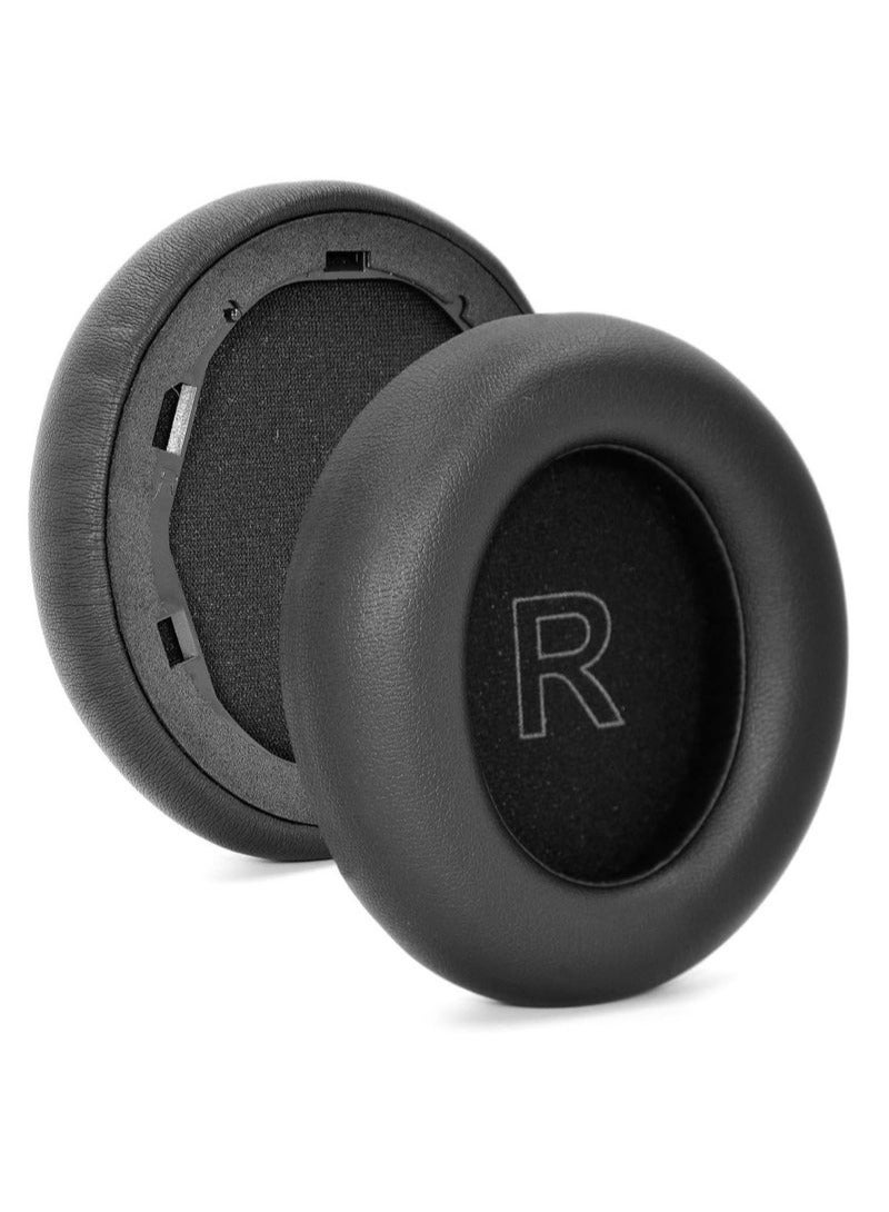 Replacement Earpads Cushions for Anker Soundcore Headphones Q30 and Anker Q35, Life Q30 Earpads Ear Cushions with Protein Leather Skin and Memory Foam (Black) - Image 1