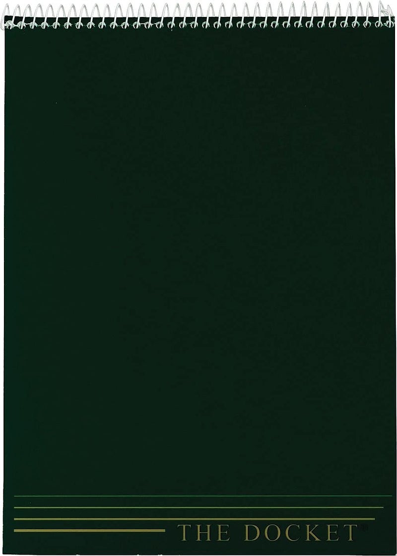 TOPS Docket Writing Tablet, Top Wirebound, 8-1/2 x 11-3/4 Inches, White, Legal/Wide Rule, 70 Sheets per Pad, 3 Pads per Pack (63633) - Image 2